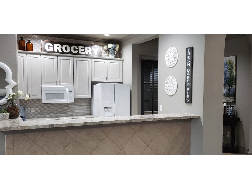 Chef Inspired Kitchen at Stoneleigh on Cartwright Apartments, J Street Property Services, Mesquite, Texas