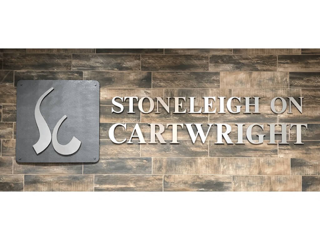 Logo at Stoneleigh on Cartwright Apartments, J Street Property Services, Balch Springs, 75180