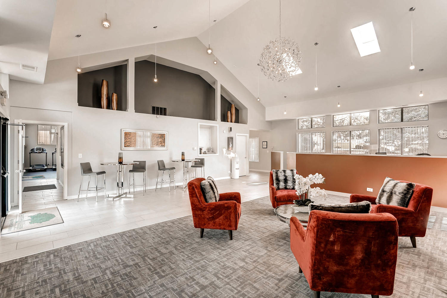 Inside Our Leasing Office at Greentree Village Apartments in Denver, Colorado