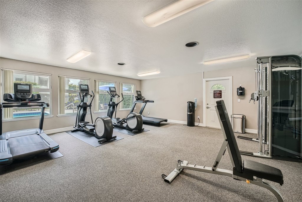 The Community Fitness Center at Bellwether Apartments in Olympia, Washington