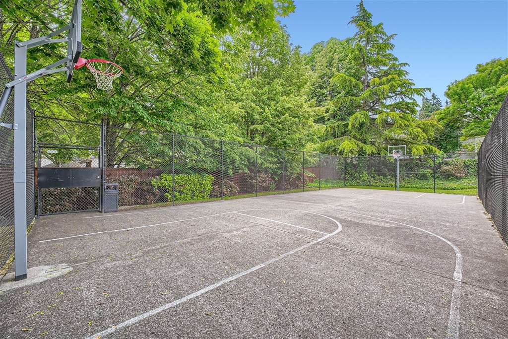 Our Basketball Sport Court at Bellwether Apartments in Olympia, Washington