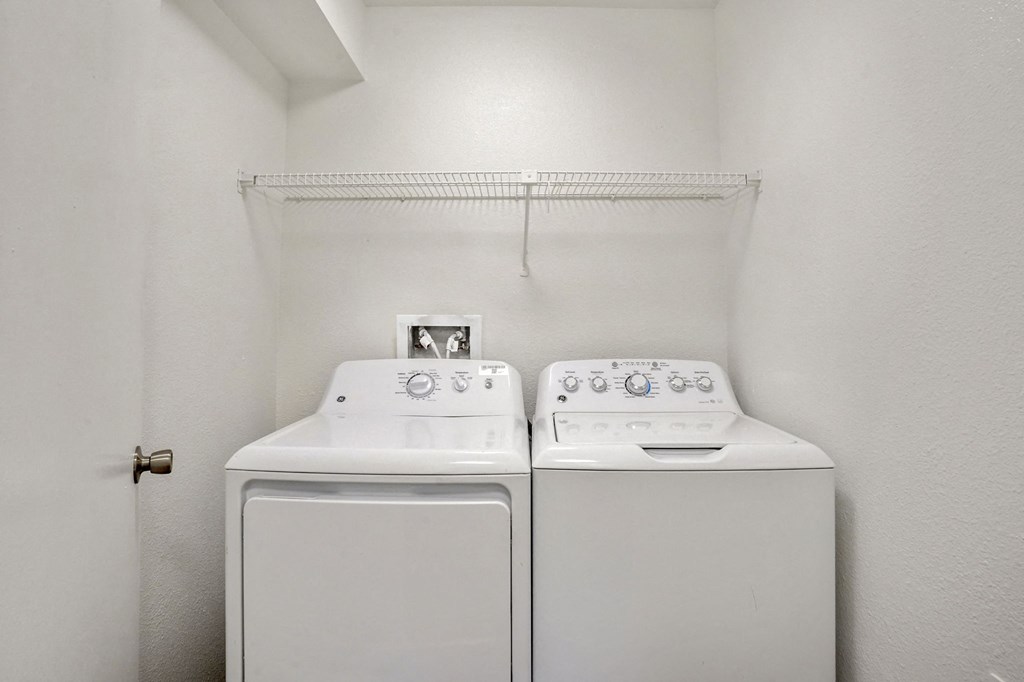Our In-Unit Washer and Dryer at Horizon East Apartments in Aurora, Colorado