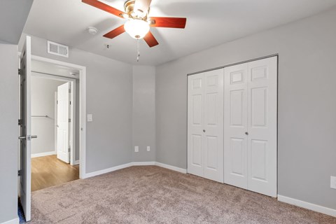 A Bedroom at The Buttes Apartments, Colorado, 80537