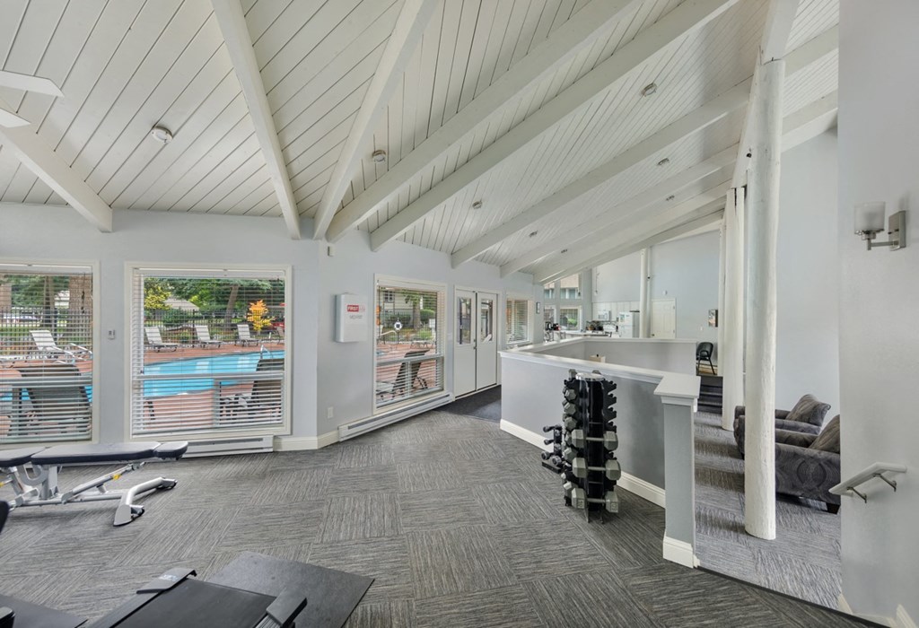 Our Fitness Center at Wilderness West Apartments in Olympia, Washington