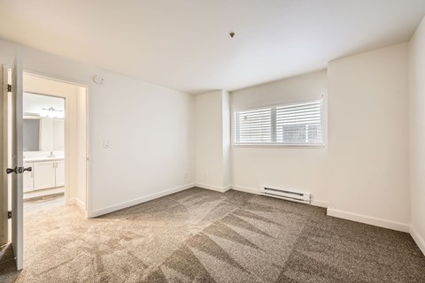 A Premium 1 Bedroom 1 Bath Bedroom at Brookhaven Apartments in Federal Way, Washington