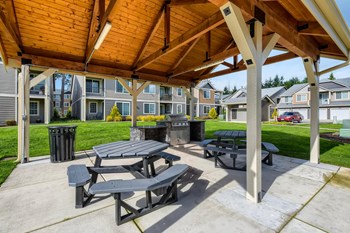 The BBQ & Picnic Area at 5100 Summit Apartments - Photo Gallery 22