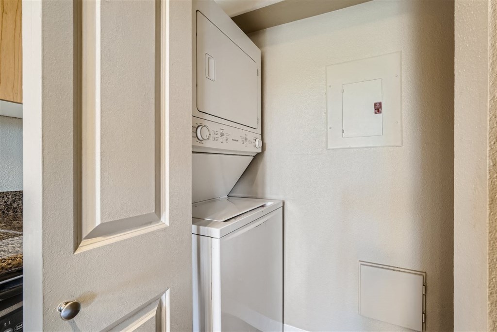 In-Unit Washer & Dryer at Ladera Apartments