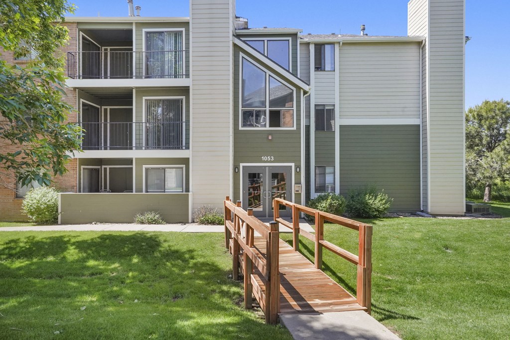 Our Apartments Exterior Buildings at Horizon East Apartments in Aurora, Colorado
