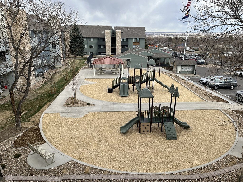 Two Playgrounds at Hilltop View Apartments
