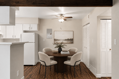 Dining Area at Hilltop View Apartments