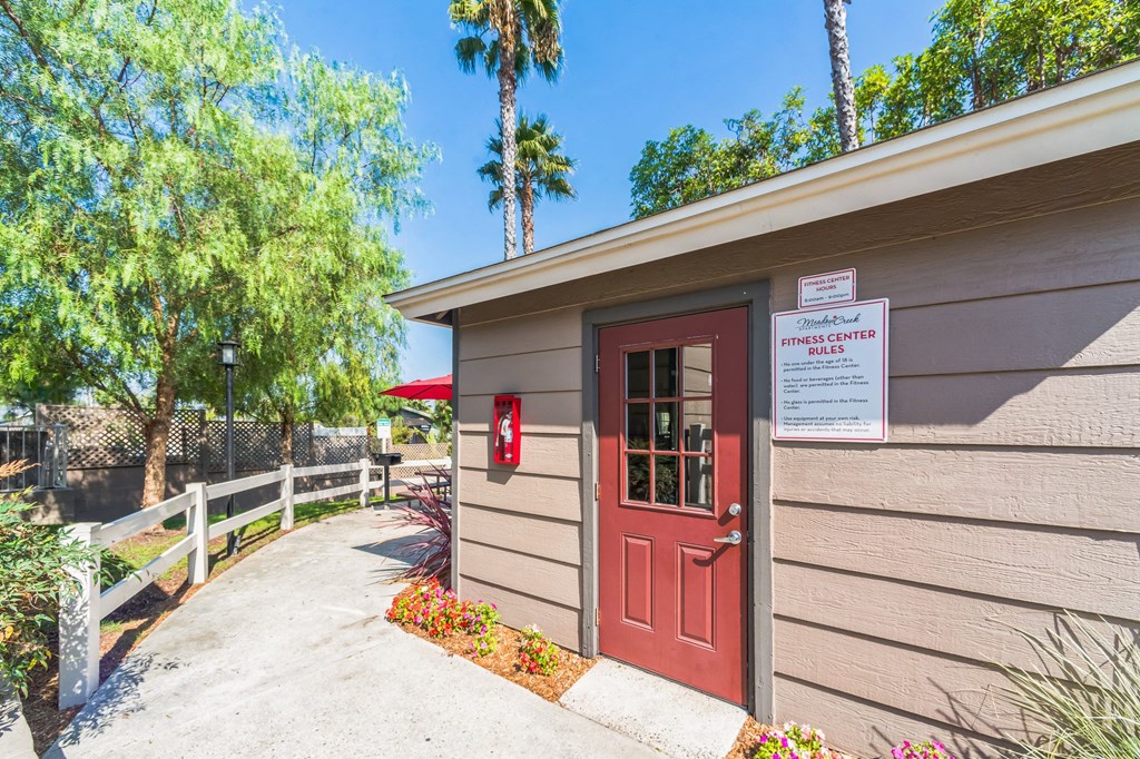 The Community Fitness Center at Meadow Creek Apartments in San Marcos, CA