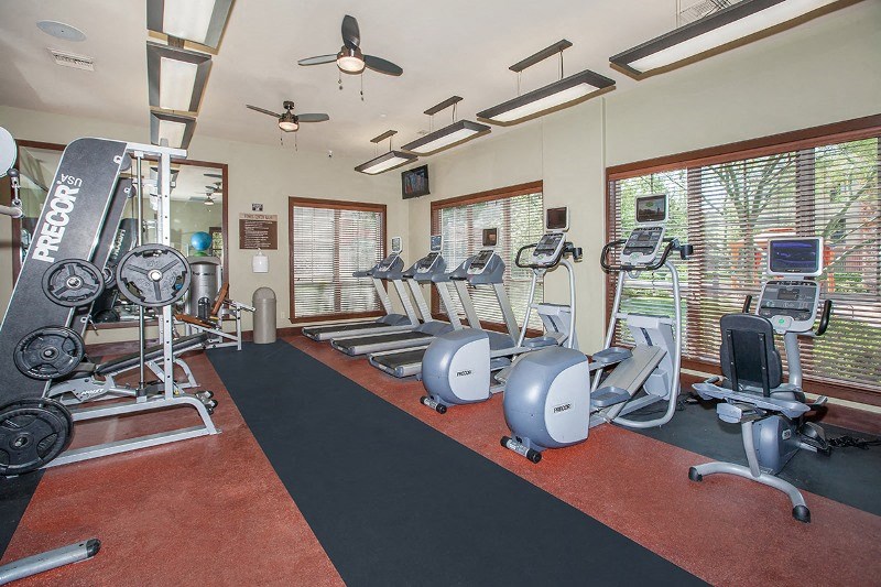 State of the art fitness center at Sonata Apartment Homes