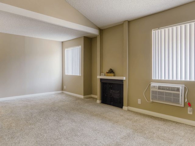 Gas fireplace at Twenty 2 Eleven Apartment Homes, California, 91306