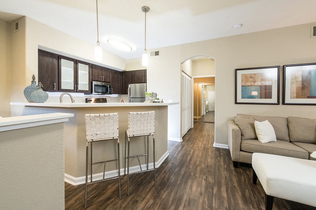 Open floorplan at Renaissance Apartment Homes, Santa Rosa, CA 95404