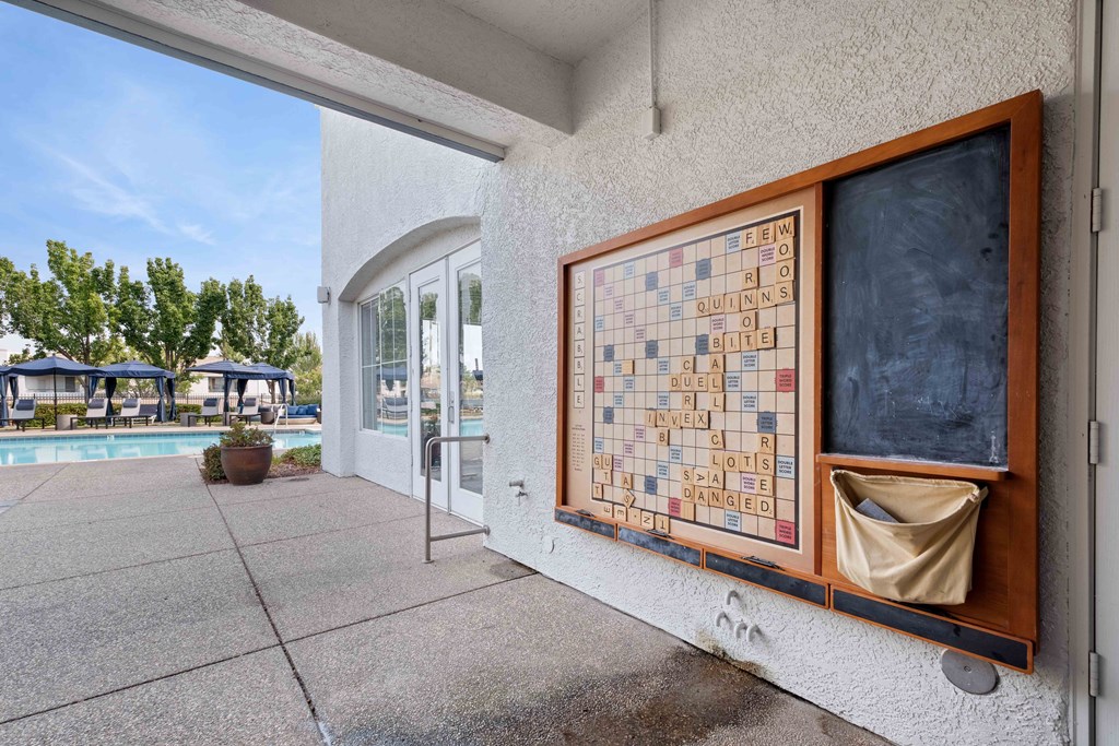 Enjoy poolside fun with our game area! Dive in, relax, and play