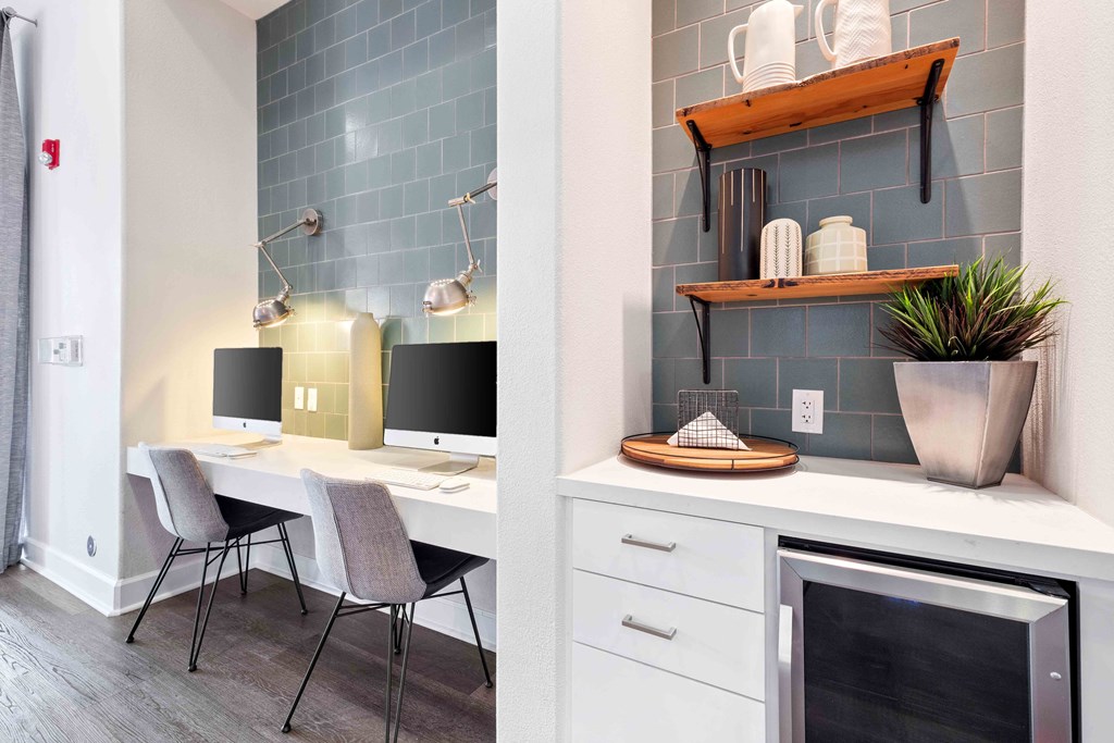 Updated clubhouse at Ascent at the Galleria in Roseville, California