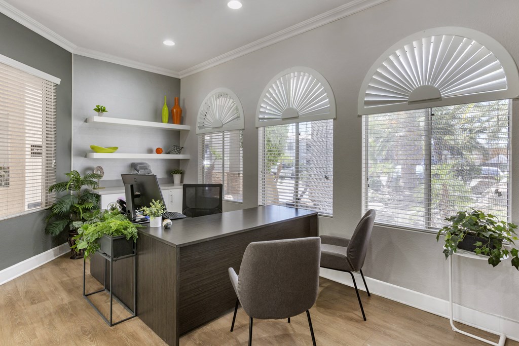 Leasing office at Boulders at Lookout Mountain Apartment Homes, Arizona