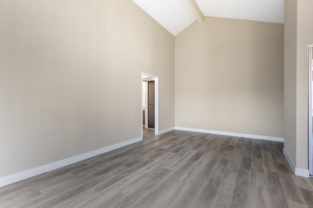 Embrace the grandeur of spacious living beneath the soaring drama of Cathedral Ceilings at Independence Plaza. Your sanctuary awaits.