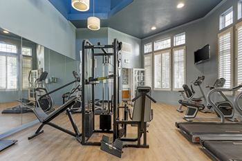 State of the Art Fitness Center at Renaissance Apartments in Santa Rosa, California