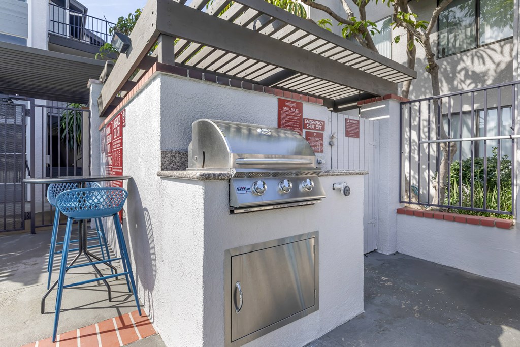 Grill, chill, and unwind in style at Independence Plaza - where every patio is a personal oasis.