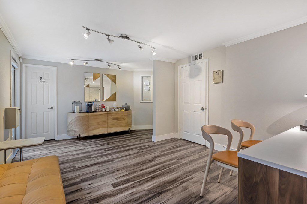 Step into modern luxury at Cornerstone Apartments - where every visit to our sleek leasing office is a delightful experience.