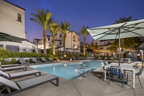 Our refreshing pool is surrounded by brand-new, stylish lounge chairs, perfect for soaking up the sun or unwinding with a good book.