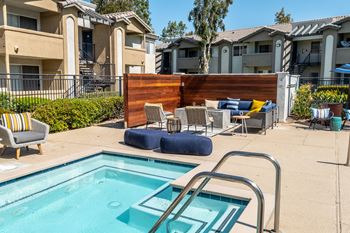 Resort Style Pool and Spa at The Summit in Chino Hills, California