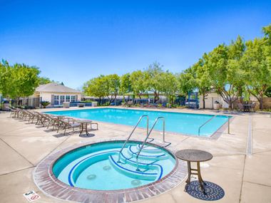 Swimming Pool and Spa at Harvest Park Apartments - Photo Gallery 3