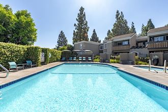 Private Swimming Pool at 1750 On First Apartment Homes, Simi Valley, California