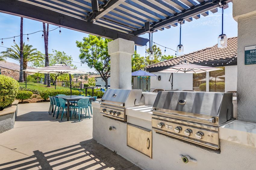 Upgraded BBQ Area at The Hills at Quail Run in Riverside, California Upgraded BBQ Area at The Hills at Quail Run in Riverside, California - Photo Gallery