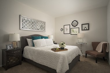 Large bedroom with large walk-in closets at Trevi Apartments - Photo Gallery 5