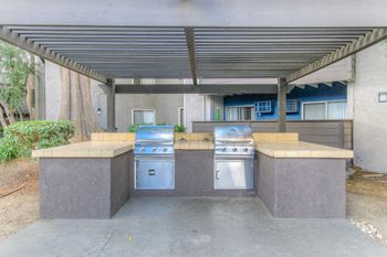 Community BBQ Grills at Chatsworth Pointe Apartments