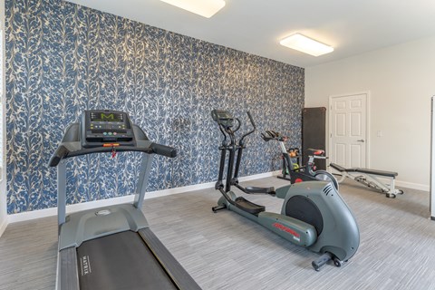 Our newly renovated gym is completed with exercise equipment