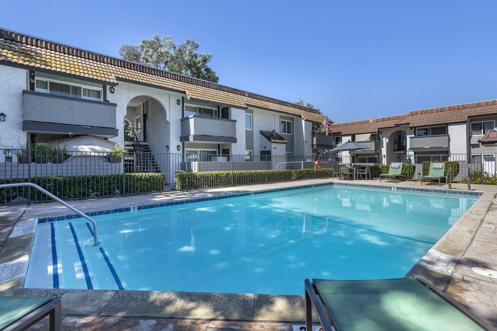 Second pool area at Sage Creek Apartment Homes, California 