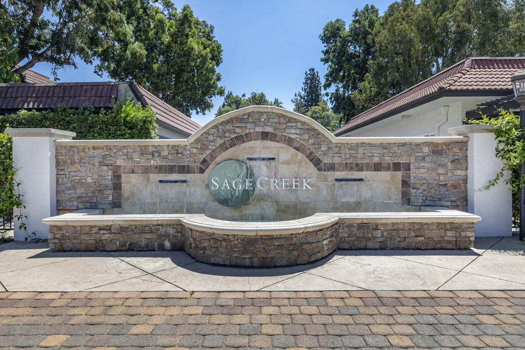 Property Signage at Sage Creek Apartment Homes, Simi Valley California