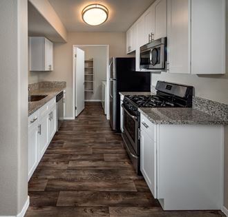 Updated with stainless steel appliances at Aviara Apartments, Las Vegas, NV, 89147