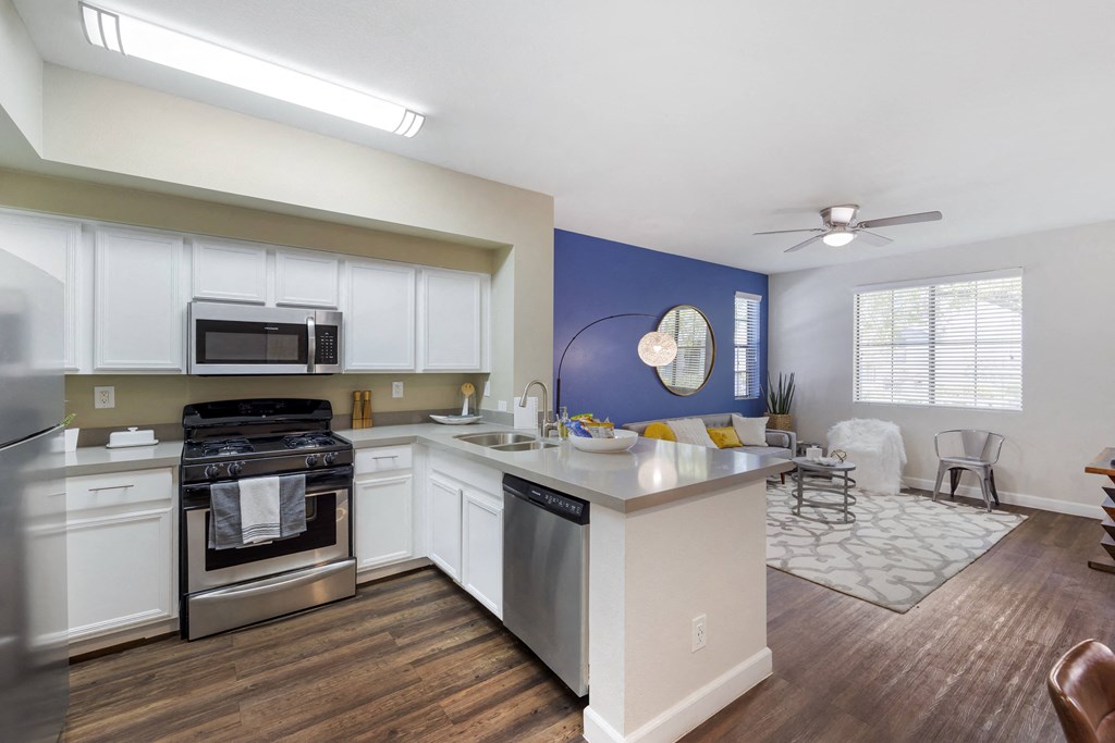 Experience modern luxury at The Michael B: renovated units, faux hardwood floors, washer/dryer, and more! Say hello to your new home!