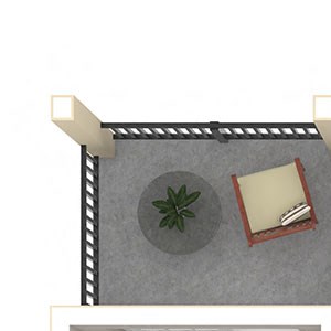 1BR/1BA A 1 Bed 1 Bath Floor Plan 1BR/1BA A 1 Bed 1 Bath Floor Plan at Crooked Oak at Loma Verde Preserve, California