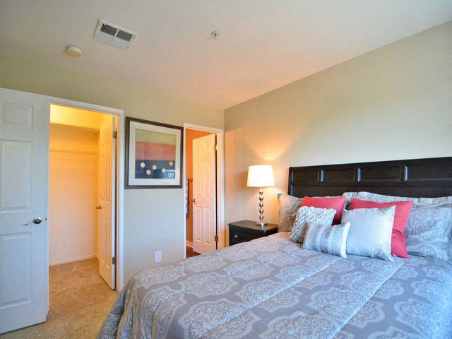 Live in cozy bedrooms at Crooked Oak at Loma Verde Preserve, California, 94949