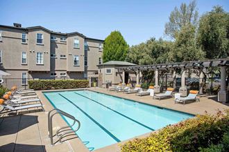 Resort Style Pool and Sun Deck at Renaissance Apartment Homes in Santa Rosa