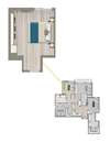 Ascent Furnished Co-Living Studio Suite C1B