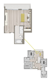 Ascent Furnished Co-Living Master Suite C1C