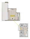 Ascent Furnished Co-Living Studio Suite C2C