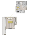 Ascent Furnished Co-Living Studio Suite C3B