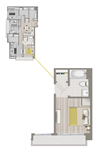 Ascent Furnished Co-Living Master Suite C5A