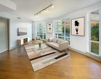 Westwood Luxury Apartments Wilshire Victoria  2bd living1 - Photo Gallery 11