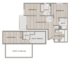 Unfurnished Two Bedroom Loft F1