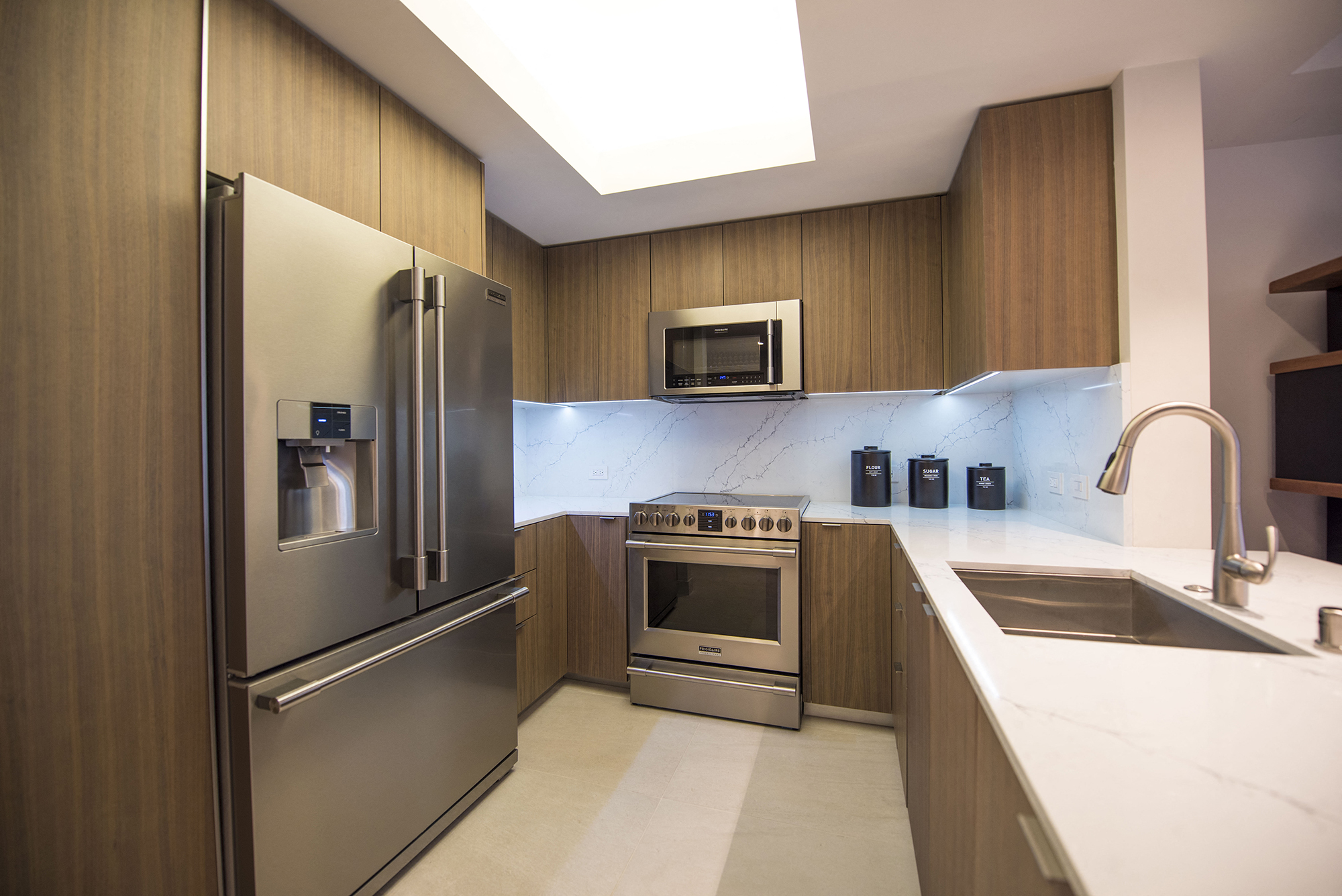 Westwood luxury apartments NMS Wilshire Margot  Refrigerator And Kitchen Appliances at Wilshire Margot, Los Angeles, CA Refrigerator And Kitchen Appliances