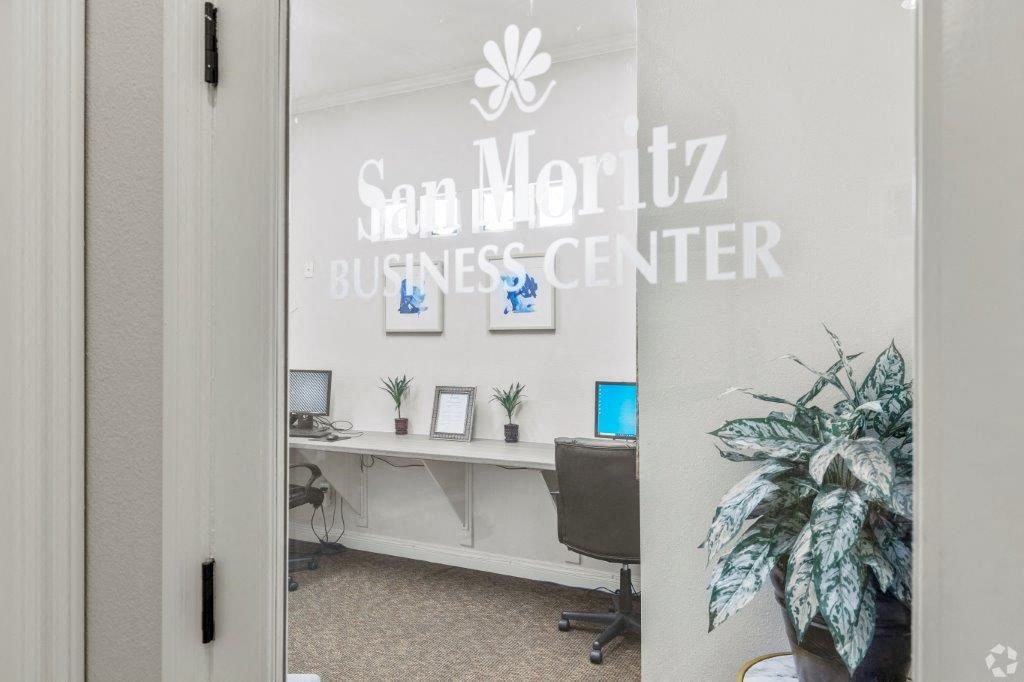 Business Center at San Moritz Apartments, Las Vegas, Nevada