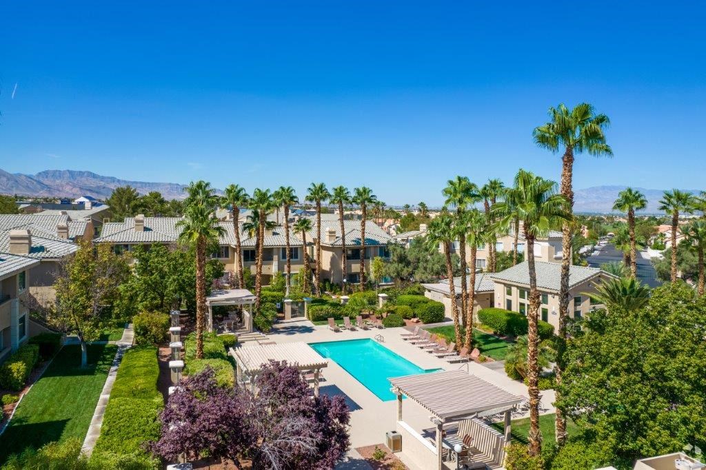Pool at San Moritz Apartments, Nevada, 89128